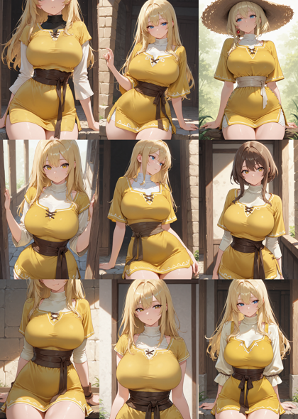 Prefect illustrious XL v4.0 - 衣装の腰の帯を表現するプロンプト、画像生成結果:画像10