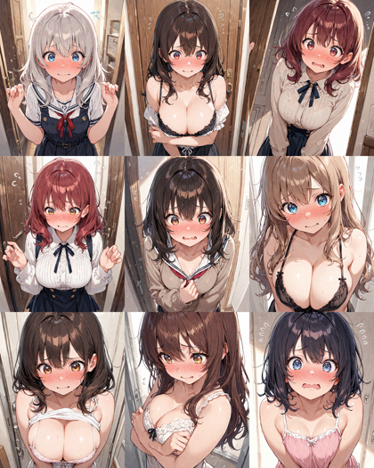 Nova Anime XL v13.0 - 波打つ口、あわあわした表情を生成するプロンプト、画像生成結果:画像2