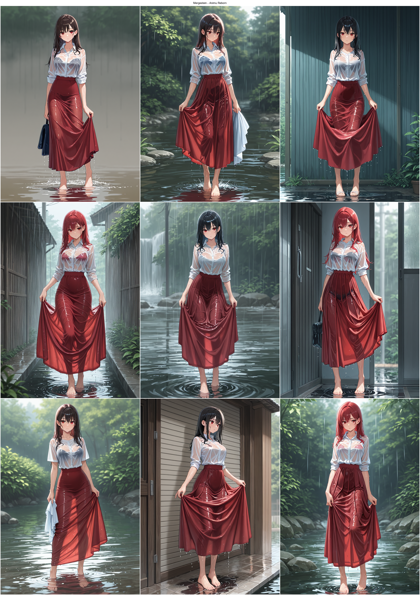 Mergestein - Animu Reborn - 濡れているキャラクターを表現するプロンプト、画像生成結果:画像15