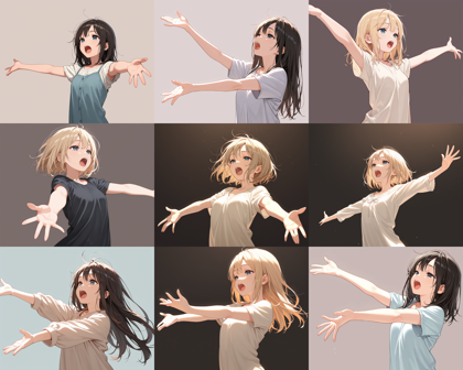 WAI-NSFW-Illustrious v14.0 - 大きく口を開いた表情のプロンプト、画像生成結果:画像8