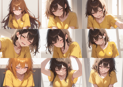 Copax TimeLess XPlus-2B-NSFW-1 - ウィンクを表現するプロンプト:画像10