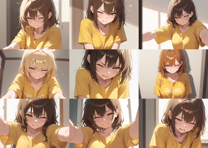 Prefect illustrious XL v7.0 - ウィンクを表現するプロンプト:画像9