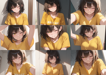 REED_Illustration_IL_SDXL v6.0IL - ウィンクを表現するプロンプト:画像12