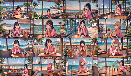 Samping Method: DPM++ 2S Ancestral CFG++ Intern - CFG++ サンプリングメソッドを利用して画像を生成する:画像5