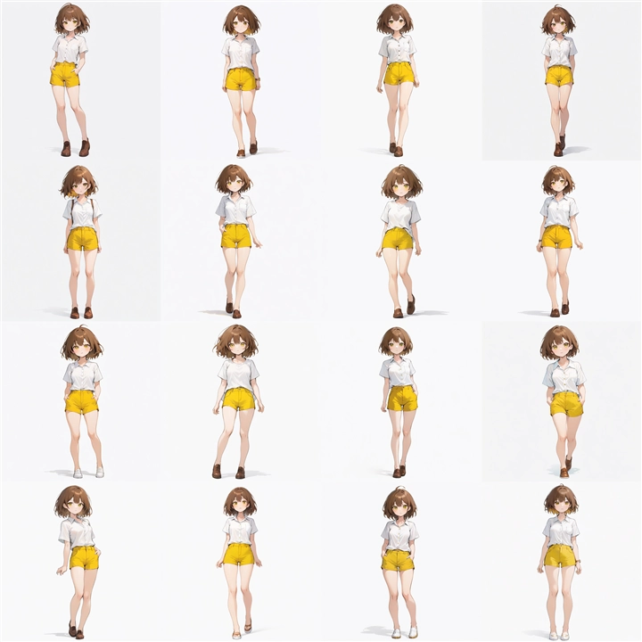 SDXLモデルで全身を出力すると幼い体形の画像が出力される:画像3