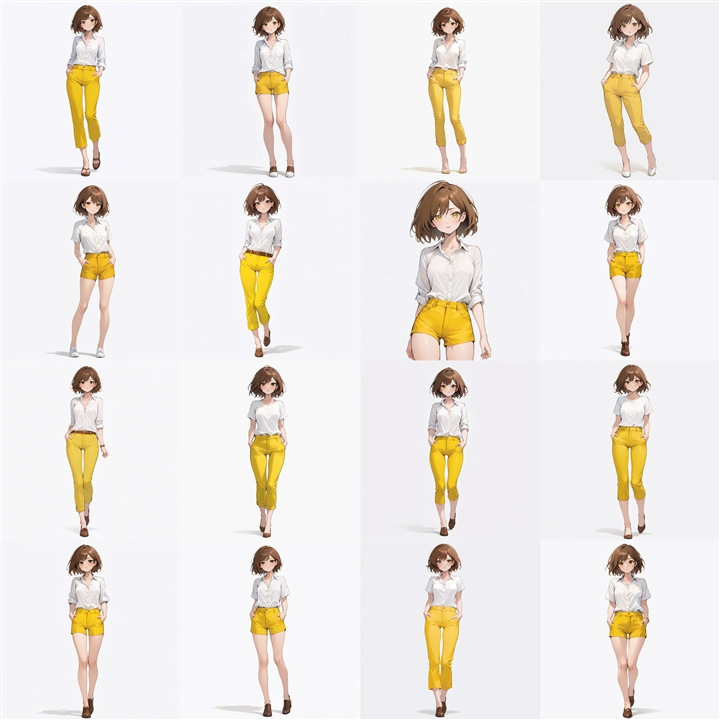 SDXLモデルで全身を出力すると幼い体形の画像が出力される:画像4