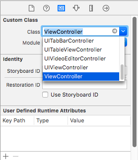 Failed to instantiate the default view controller for (ストーリーボードファイル名) '(クラス名)' エラーが表示され、画面が表示されない:画像6