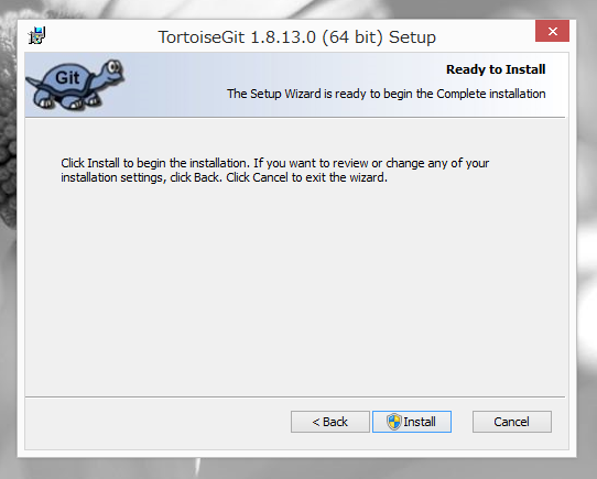 TortoiseGit のインストール:画像30