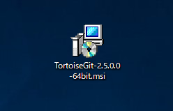 TortoiseGit のインストール:画像1