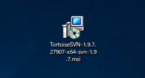TortoiseSVNのインストール:画像1