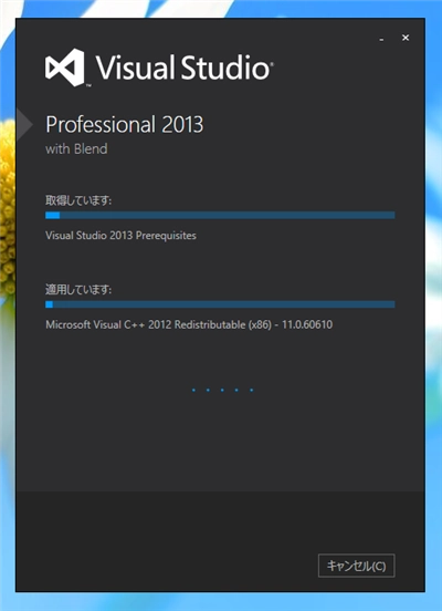 Visual Studio 2013 のインストール:画像4