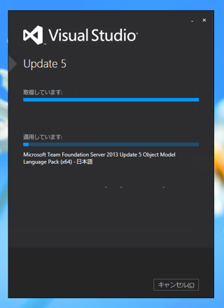 Visual Studio 2013 Update のインストール (Update 1/2/3/4/5):画像7