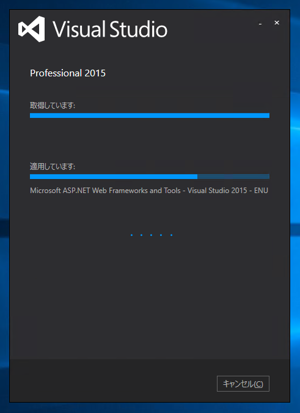 Visual Studio 2015 のインストール:画像13