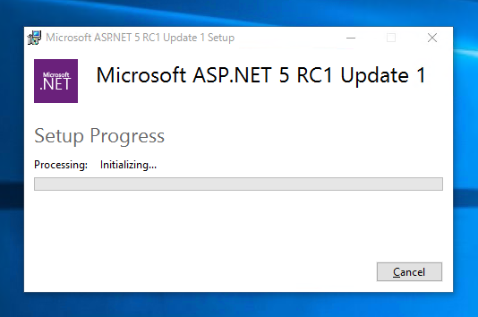 ASP.NET 5 RC1 をインストールする:画像5