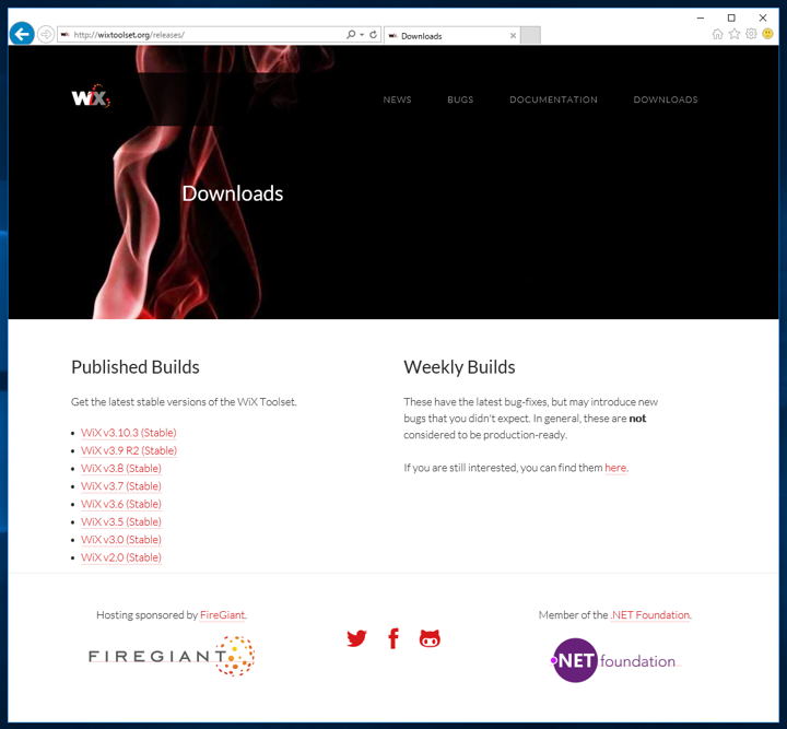WiX Toolset (Visual Studio 2015) のインストール:画像3