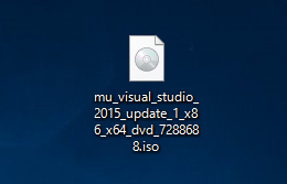 Visual Studio 2015 Update のインストール (Update 1 / Update 2 / Update 3):画像29