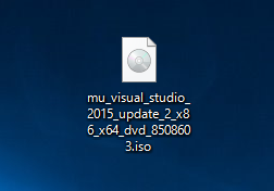 Visual Studio 2015 Update のインストール (Update 1 / Update 2 / Update 3):画像15