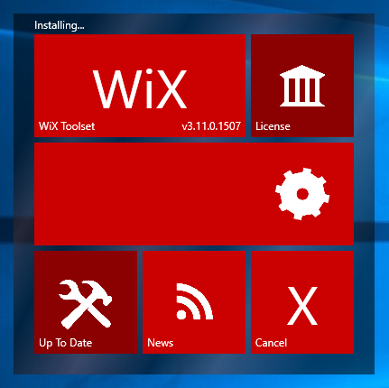 WiX Toolset 3.1x (Visual Studio 2017) のインストール:画像9