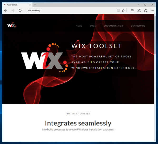 WiX Toolset Visual Studio 2017 Extension をインストールする:画像1