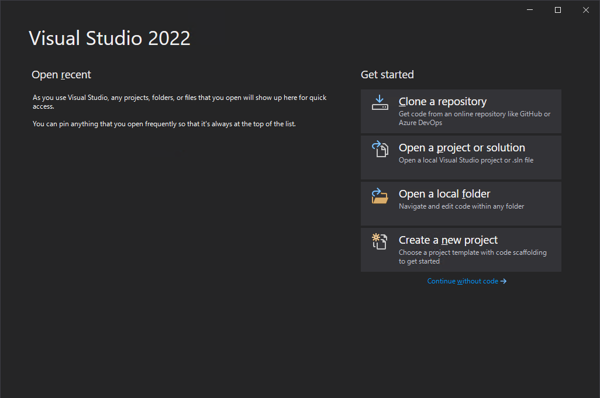 Visual Studio 2022 をインストールする:画像100