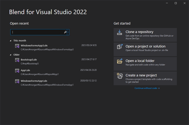 Visual Studio 2022 をインストールする:画像112