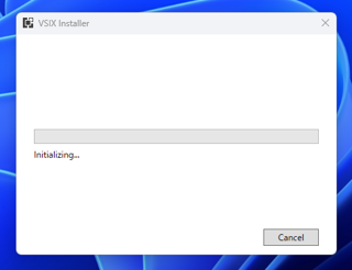 WiX Toolset v4 (HeatWave for Visual Studio) のインストール:画像8