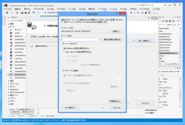 Windows Form のデータソース (DataSource)を作成する:画像20