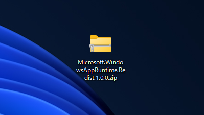 Windows App SDK 1.0 をインストールする:画像24