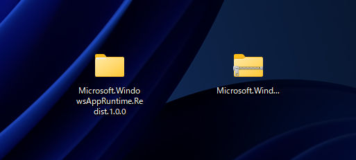 Windows App SDK 1.0 をインストールする:画像25