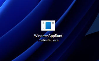 Windows App SDK 1.1 をインストールする:画像17