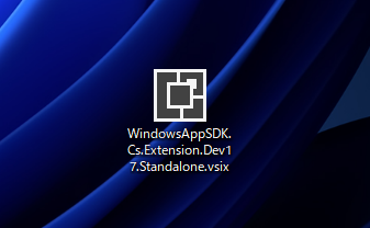 Windows App SDK 1.1 をインストールする:画像18