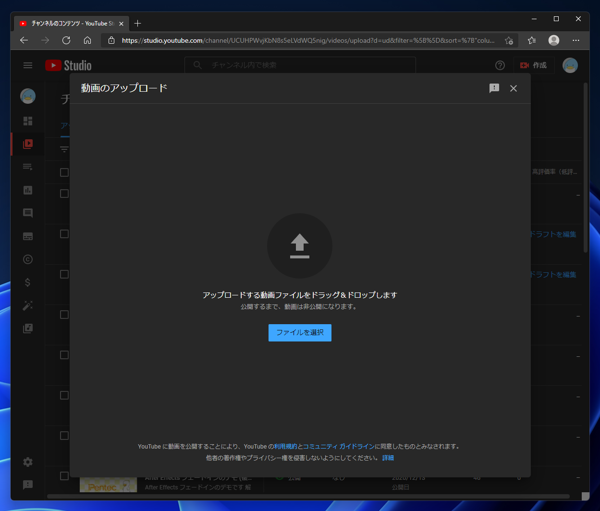 YouTubeの動画で動画の最後にチャンネル登録ボタンやおすすめ動画の枠を表示する:画像3