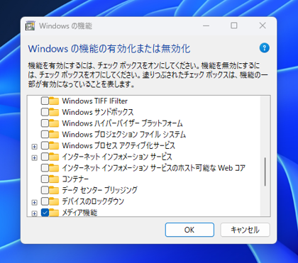Windows 11 に IIS(Internet Information Services)をインストールする:画像5