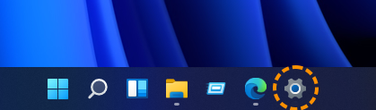 Windows 11 の設定画面を表示する:画像12