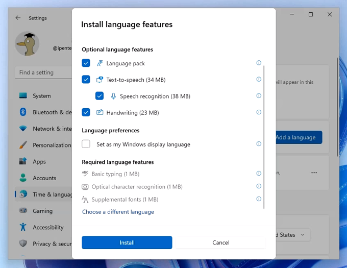 Windows 365 Cloud PCの言語を日本語に変更する:画像10