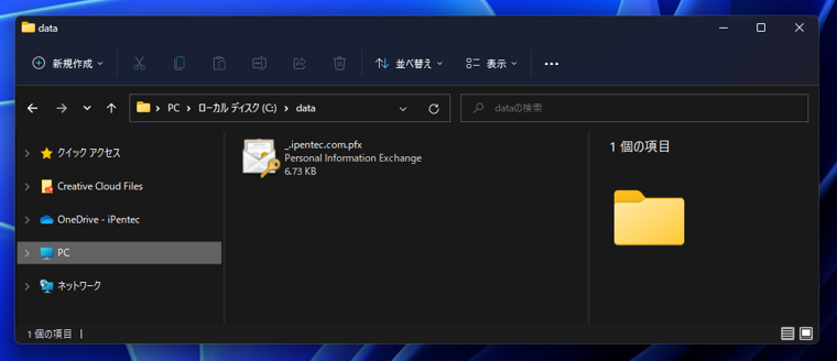 win-acme を利用してインターネットに接続していない機器用の証明書を取得する方法:画像24
