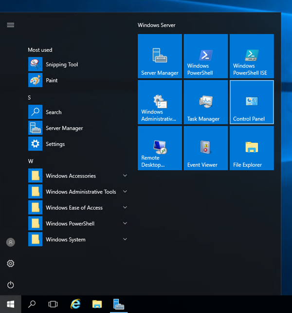 英語版 Windows Server 2016 のGUIの表示を日本語に変更する:画像1