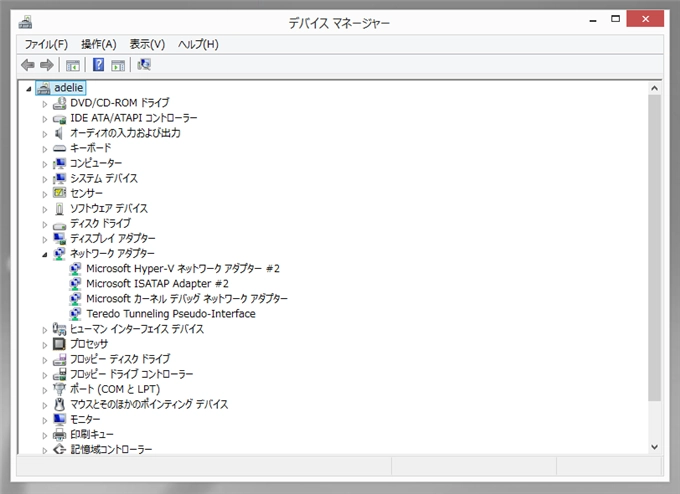 未使用のネットワークカードを削除する:画像8