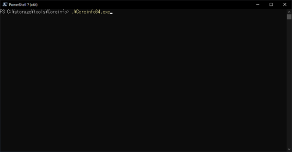 NUMAノード数を調べる:画像1