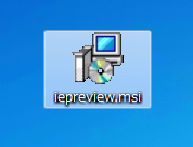 Internet Explorer 10 (IE10) Platform Preview のインストール:画像2