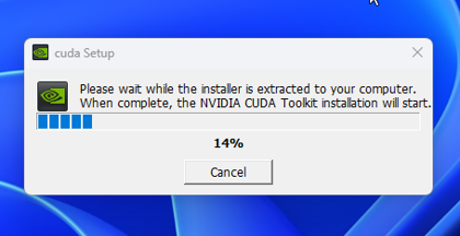 CUDA Toolkitのインストール:画像7