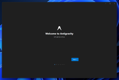 Google Antigravity をインストールする:画像15
