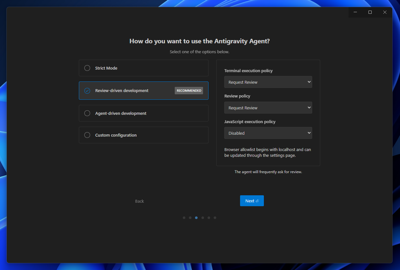 Google Antigravity をインストールする:画像17