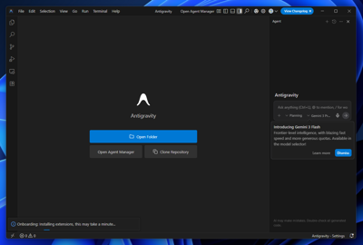 Google Antigravity をインストールする:画像22