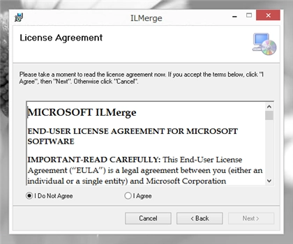 ILMerge のインストール:画像4