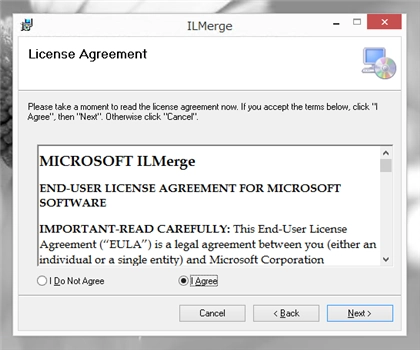 ILMerge のインストール:画像5