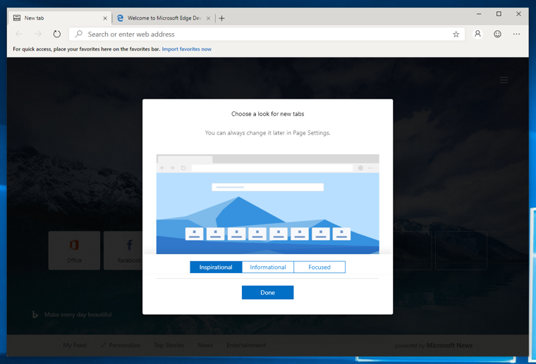 Microsoft Edge Dev Preview (新 Microsoft Edge 開発版 ) をインストールする:画像29