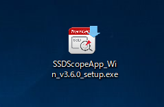 Transcend SSD Scope のインストール:画像2