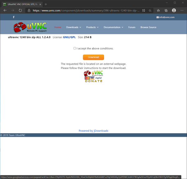Ultra VNC のインストール:画像7