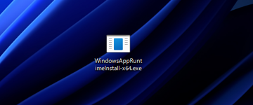 Windows App Runtime をインストールする:画像3